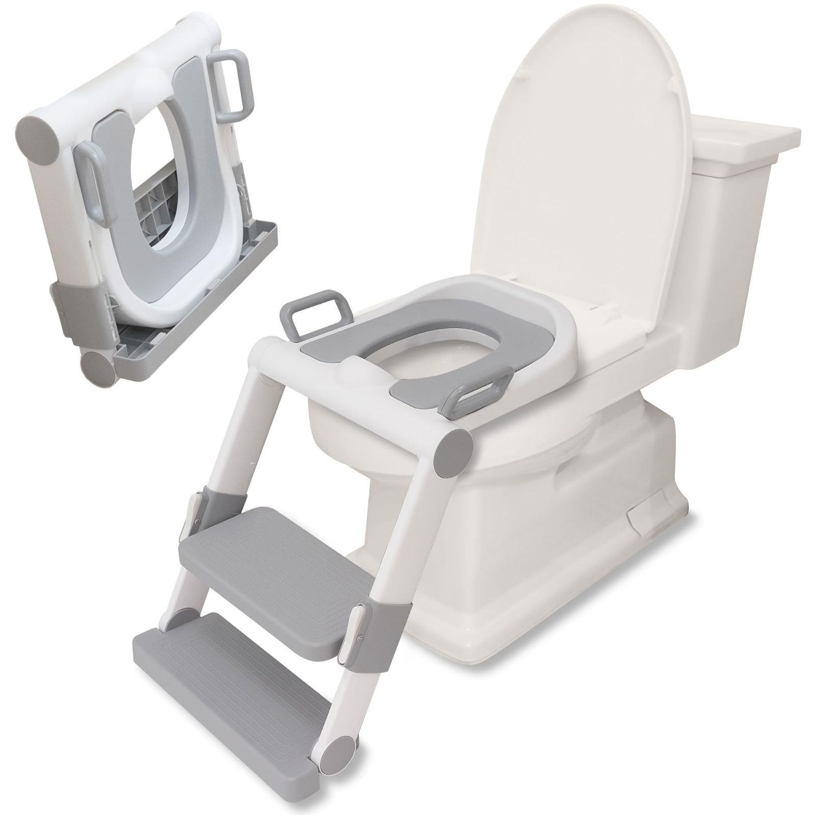 設置まで１分 feel safe 補助便座 おまる 子供 省スペース シートPUレザー トイレトレーニング 折りたたみ シンプル