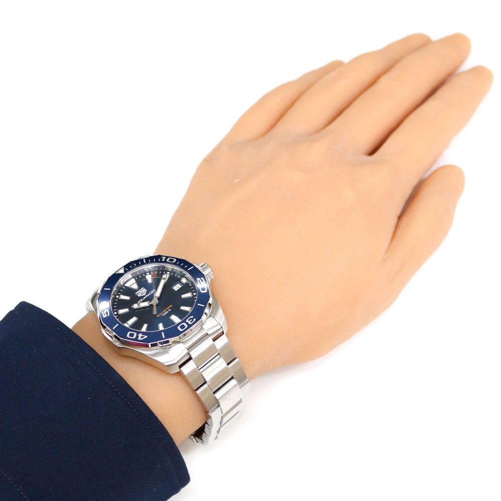 タグホイヤー アクアレーサー 腕時計 時計 ステンレススチール WAY 111 C クオーツ メンズ 1年保証 TAG HEUER