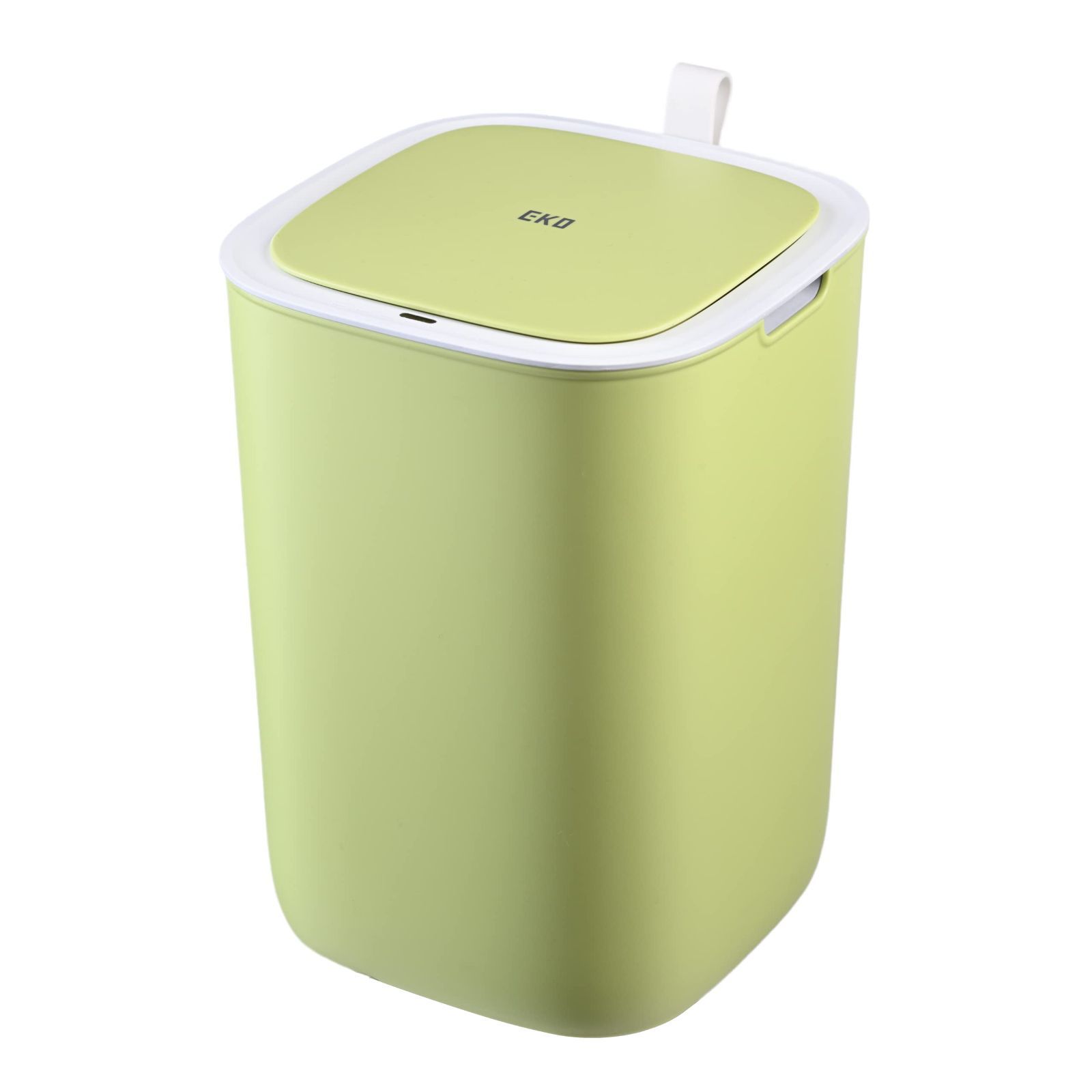 Color ライム_Size 12L EKO ゴミ箱 自動開閉 モランディスマート センサービン ライム 12L ふた付き インナーボックス無し EK6288P-12L-LI