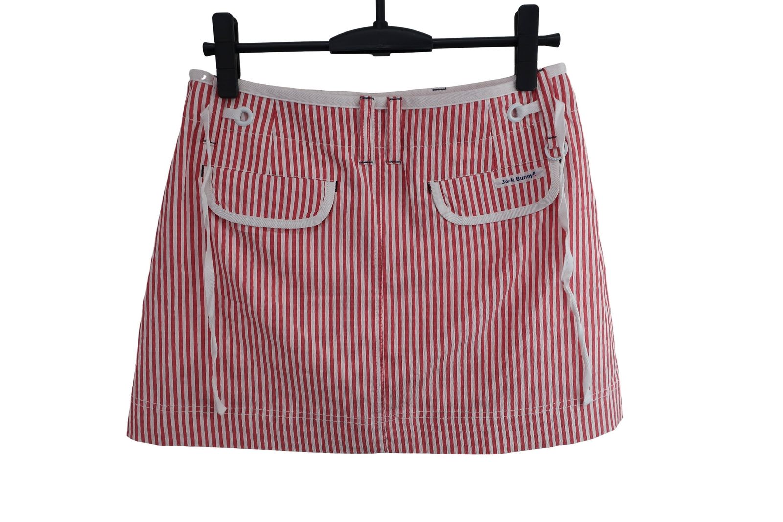 美品】Jack Bunny(ジャックバニー) スカート 赤白ストライプ