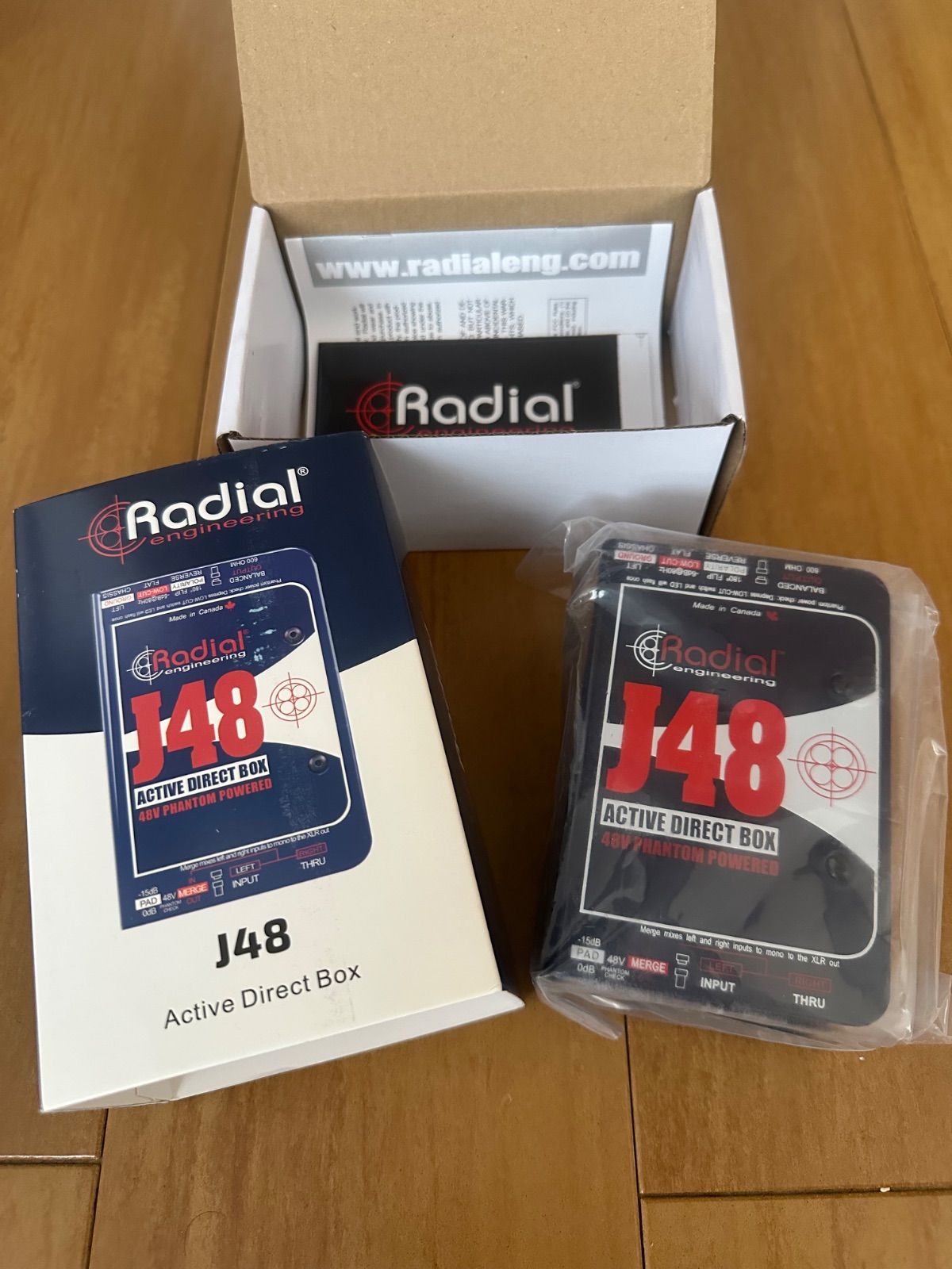 Radial J48 アクティブダイレクトボックス