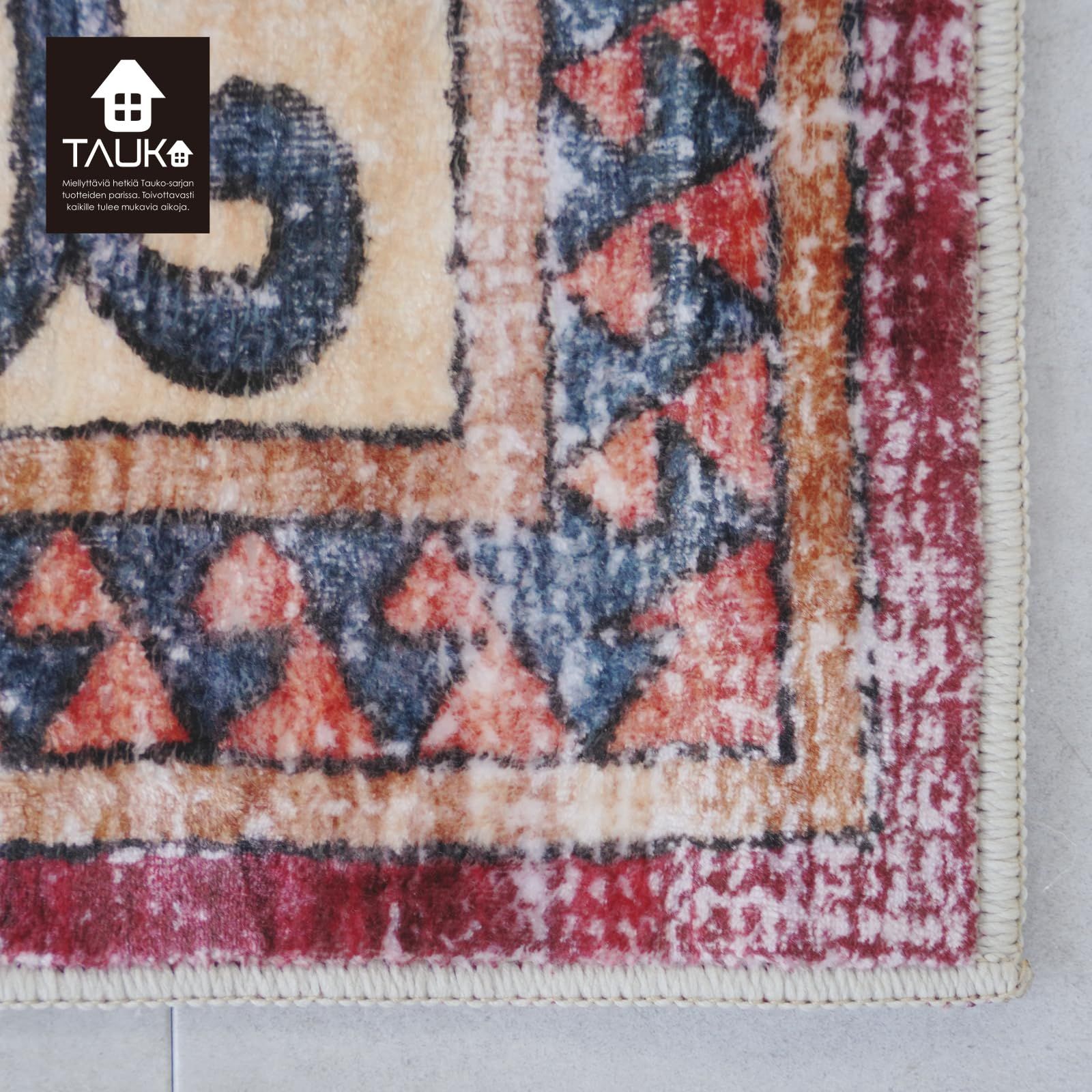 川島織物セルコン TAUKO タウコ マット タイガー レッド 90×130cm GY6056 洗える MARWIL-DEMENAGEMENTS_CH