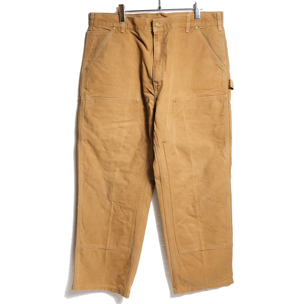90's 00's USA製 カーハート Carhartt ダブルニー パンツ (38x32