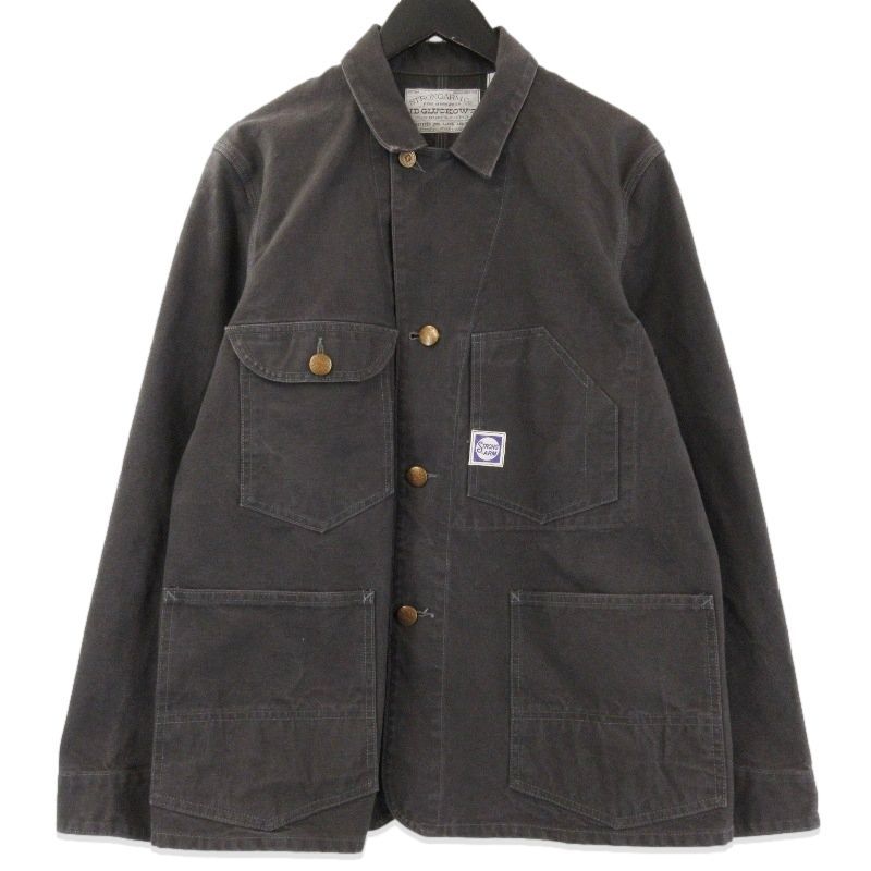 John Gluckow ジョングラッコー カバーオール JG-03 1930s Neverlost Jacket コットン 日本製 ブラック 黒 40 71013808