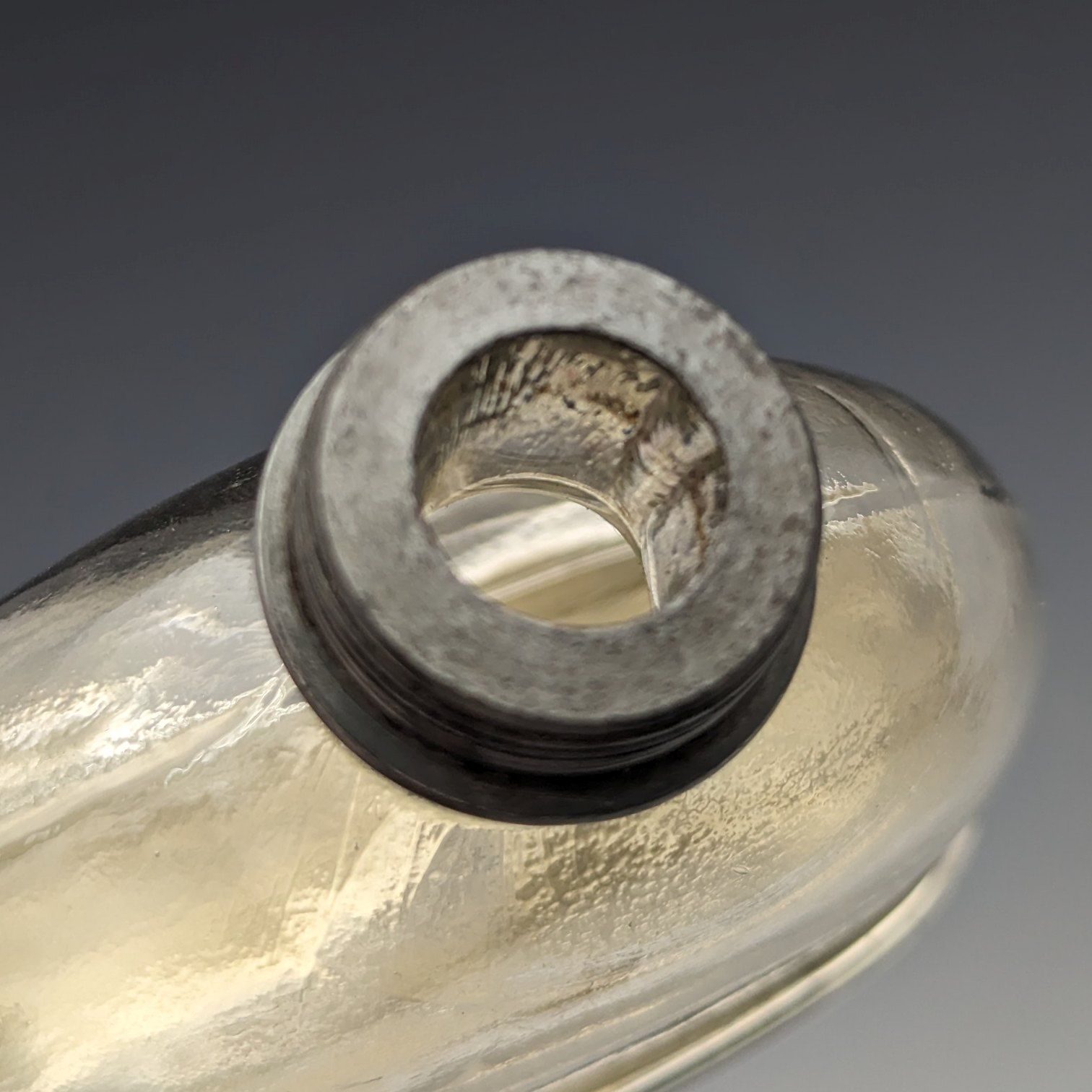 1900年 英国アンティーク シルバープレート装飾 オーバル型