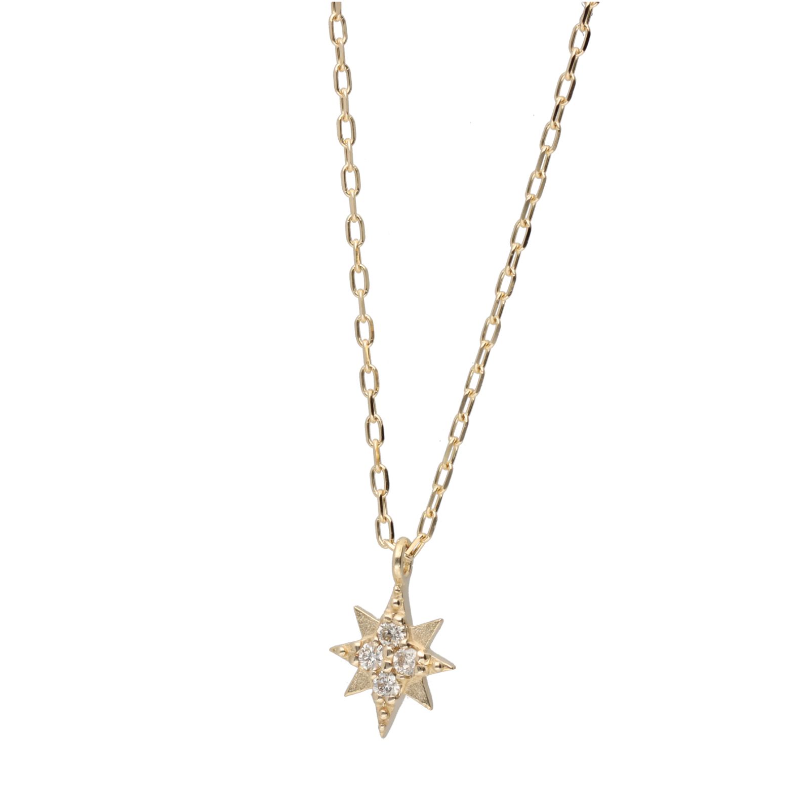 K10ダイヤモンドネックレス（0.08ct）｜ネックレス｜ノジェス