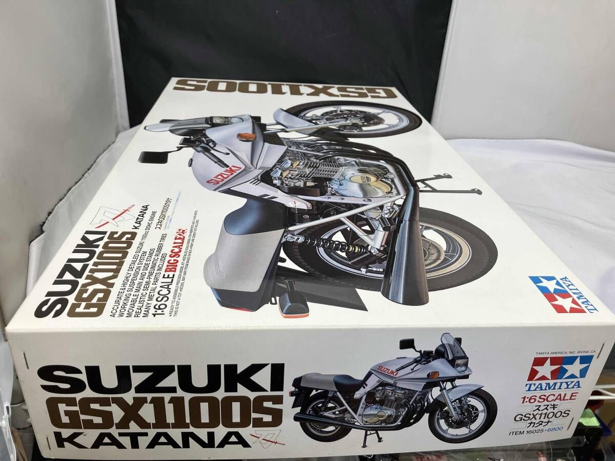 プラモデル タミヤ スズキ GSX1100S カタナ 1 6 ビッグスケｰル No.025