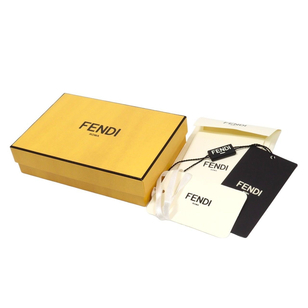 Ⴤ911ꕤ FENDI フェンディ ズッカ FF 柄 キーホルダー キーリング Ⴤ911ꕤ FENDI フェンディ ズッカ FF 柄 キーホルダー