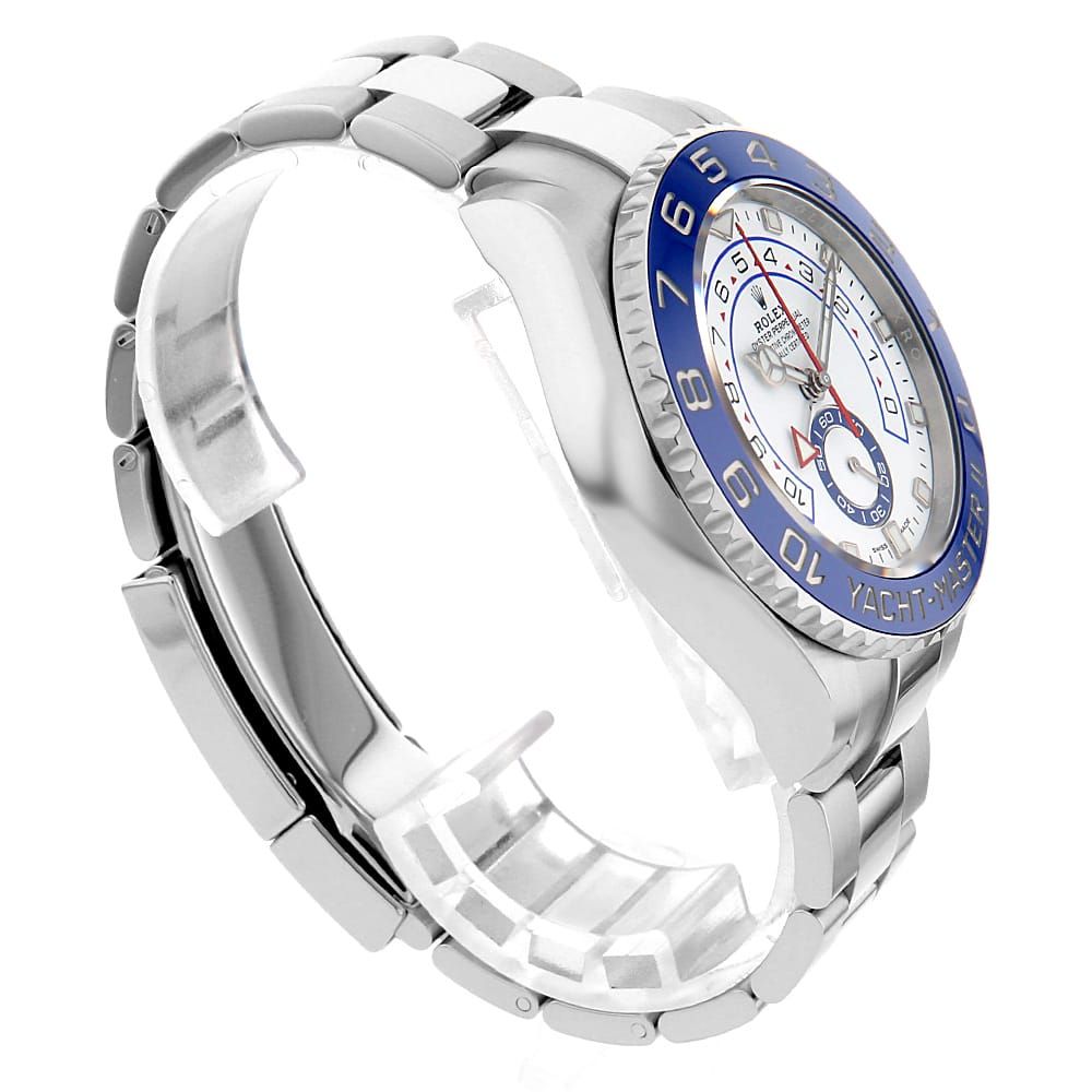 ロレックス ヨットマスターII 新型ベンツ針 116680 ホワイト ランダム