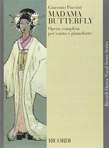 Partition classique RICORDI PUCCINI G. - MADAMA BUTTERFLY -