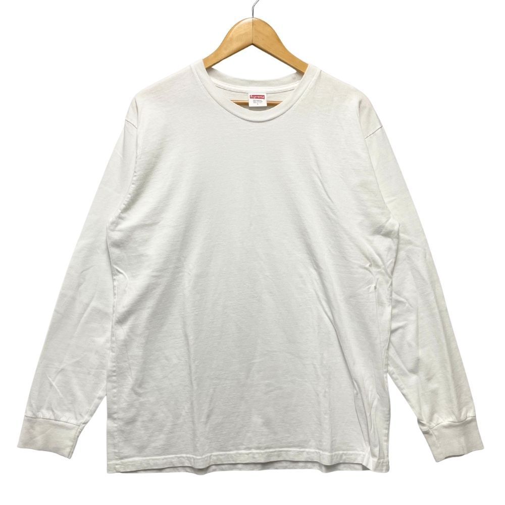 SUPREME シュプリーム Long Sleeve Blank Tee 無地 長袖Tシャツ
