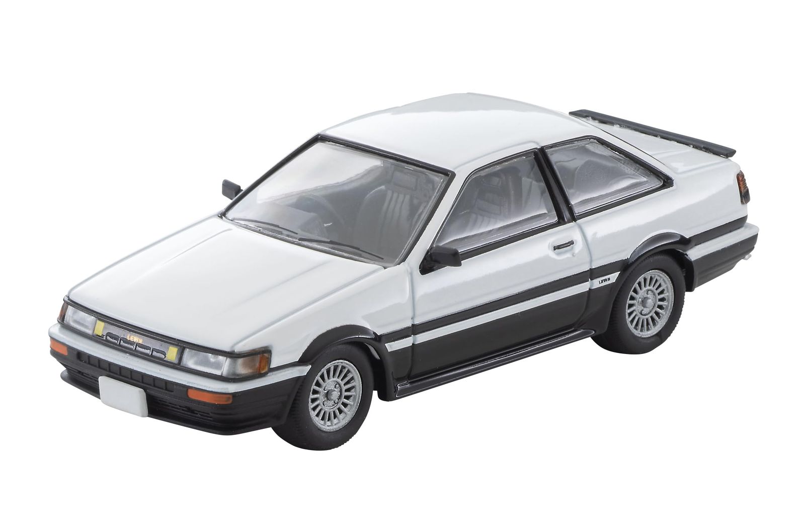 トミカリミテッドヴィンテージ ネオ 1/64 LV-N304c トヨタ カローラレビン 2ドア GT-APEX 85年式 白/黒 完成品 