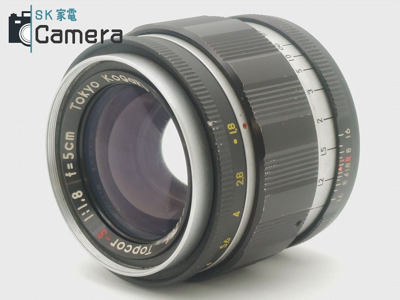 中古】 Tokyo Kogaku Topcor-s 5cm F1.8 L39 2024年8月清掃 トプコン Lマウント 50ｍｍ 東京光学 - メルカリ