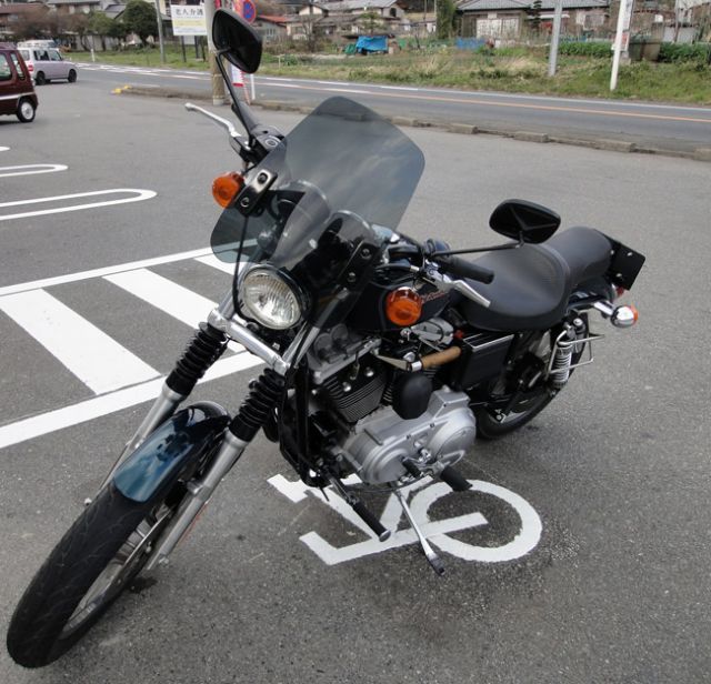 ウインド　スクリーン　シールド　ハーレー　スポーツスター XL883 1200 楽天市場】スポーツスター ウインドシールド 風防 カウル 39mm