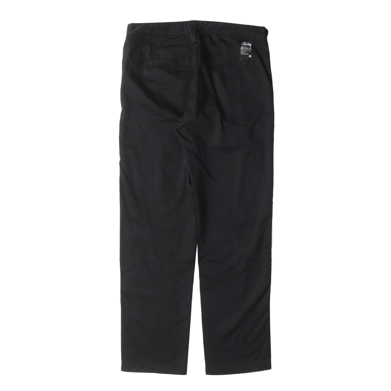 Stussy ブラック ワークパンツ 30 Stussy ワークパンツ サイズ30 黒