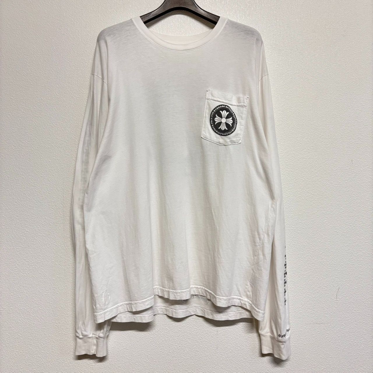 CHROME HEARTS クロムハーツ CH プラス ロゴ メダリオン 白 ホワイト  