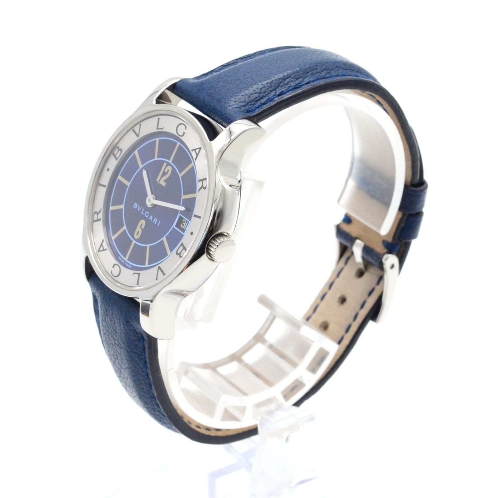 ブルガリ ソロテンポ ST35S ステンレススチール メンズ BVLGARI【214