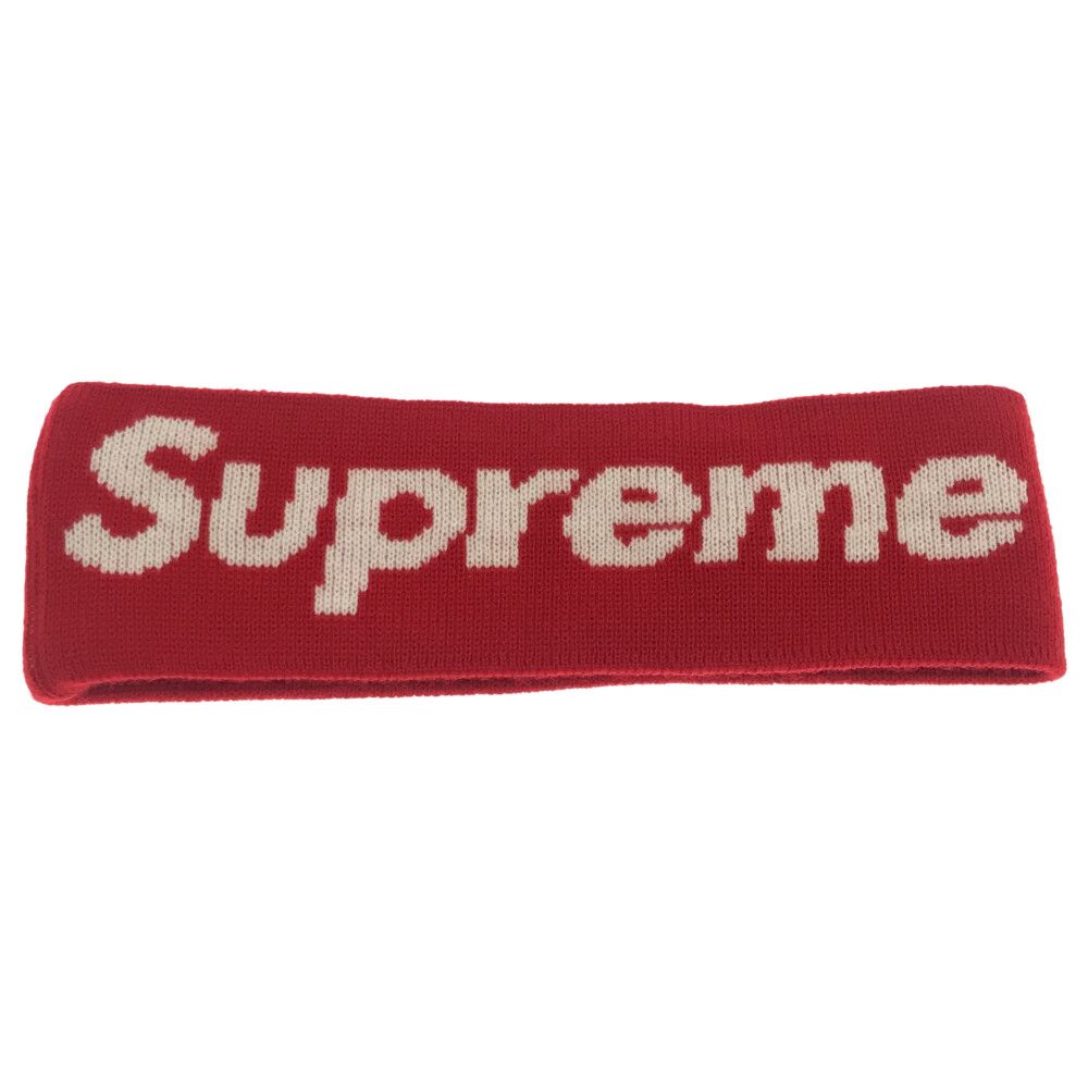 SUPREME (シュプリーム) 18AW New Era Big Logo Headband Red x ...