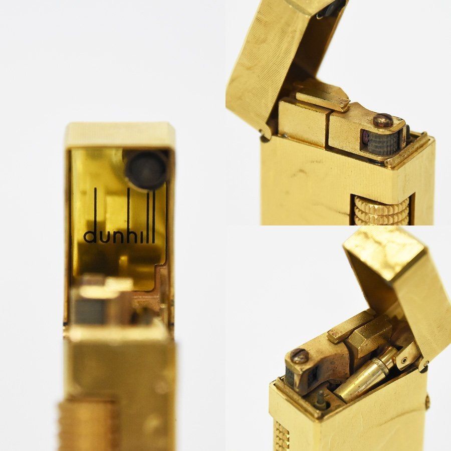 中古A】dunhill ダンヒル ローラー ガスライター スイス製