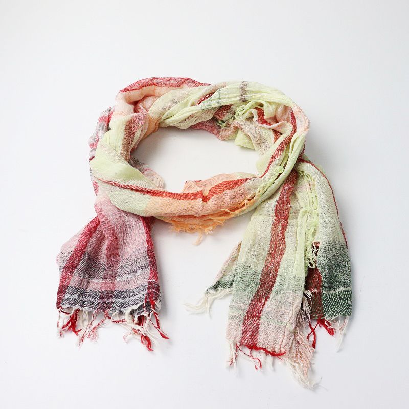 タマキニイメ tamaki niime 玉木新雌 コットン roots shawl