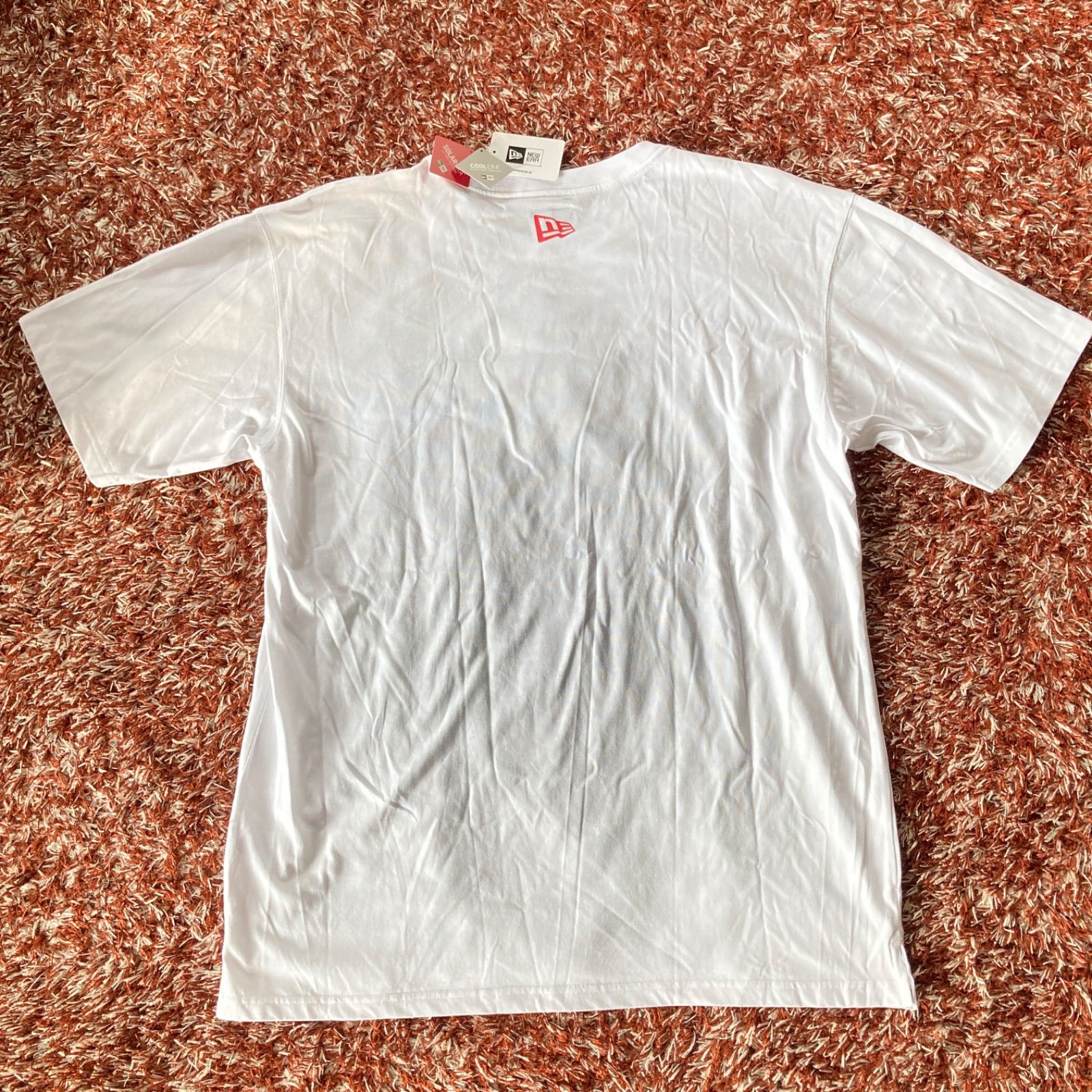 タグ付き未使用品 NEW ERA ニューエラ Tシャツ ホワイト・レッド