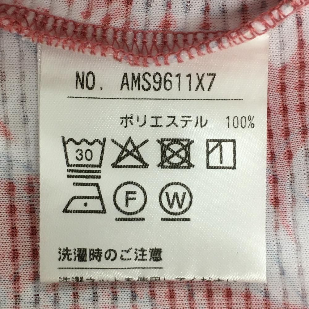 リーフ柄 ボタンダウン