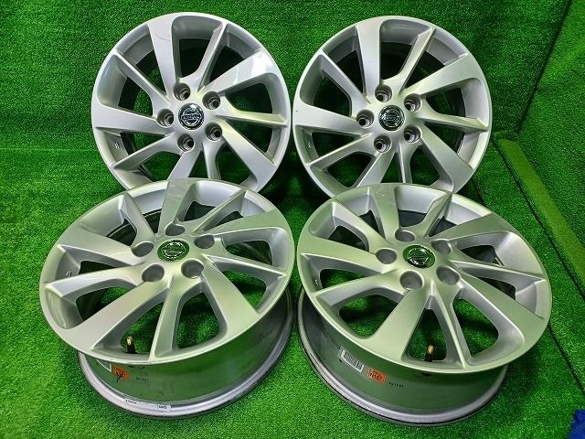 日産 NISSAN 純正 日産純正 TB17 シルフィ 16ｲﾝﾁ 6.5J 5穴 4本 114.3 40