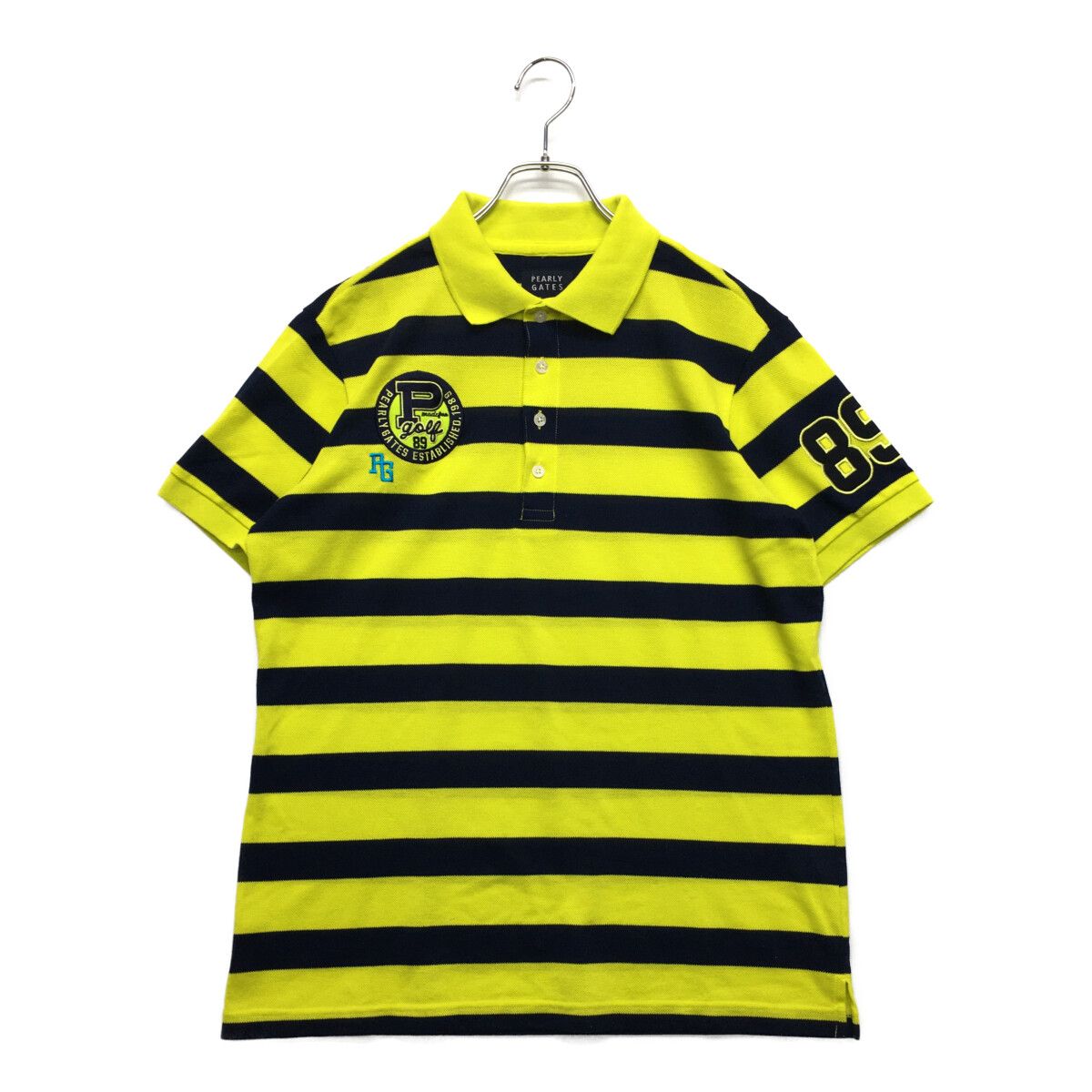 中古 メンズ パーリーゲイツ PEARLY GATES 半袖ポロシャツ 5(L