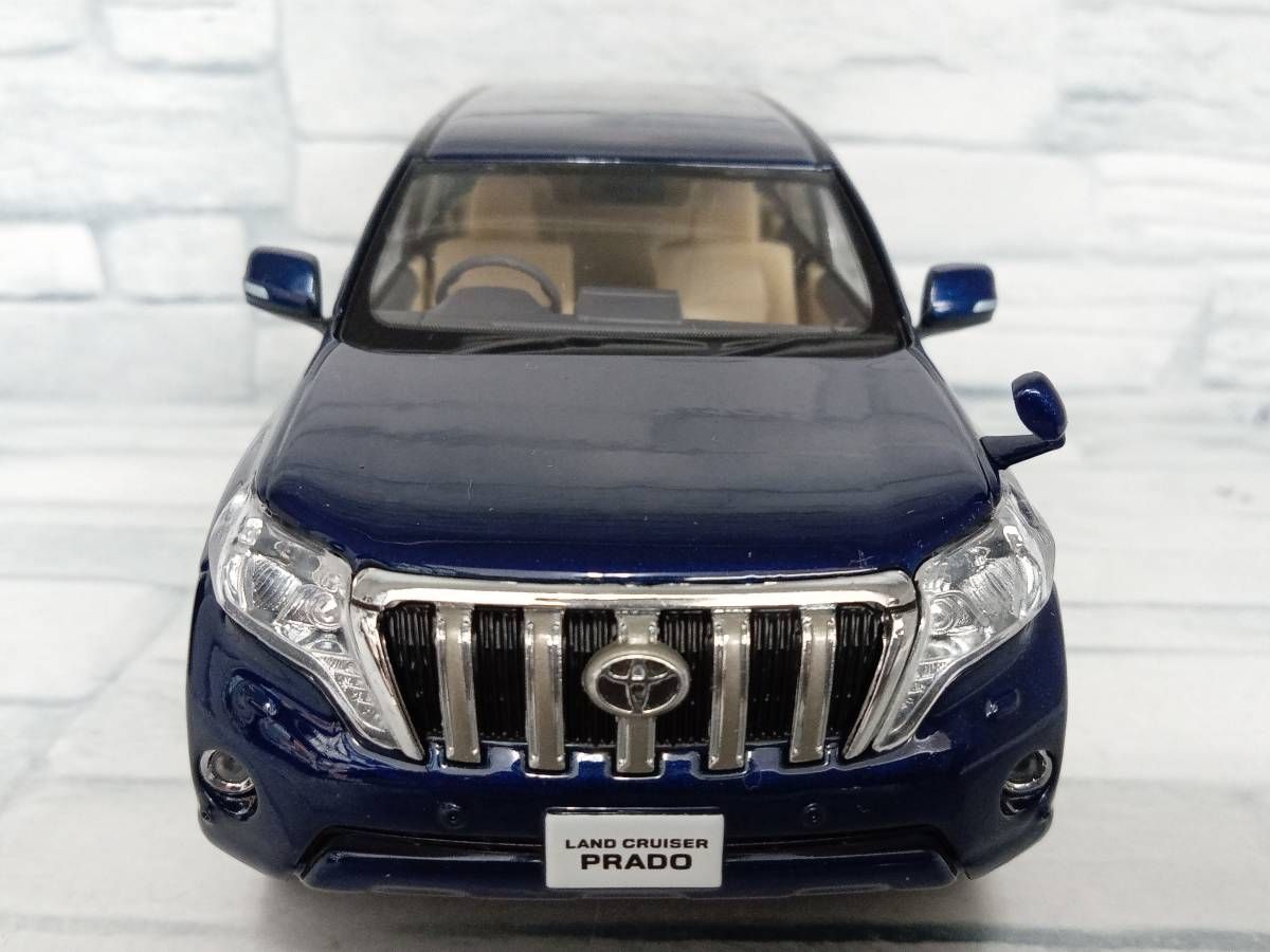 カラーサンプルミニカー TOYOTA ランドクルーザー プラド ダークブルー