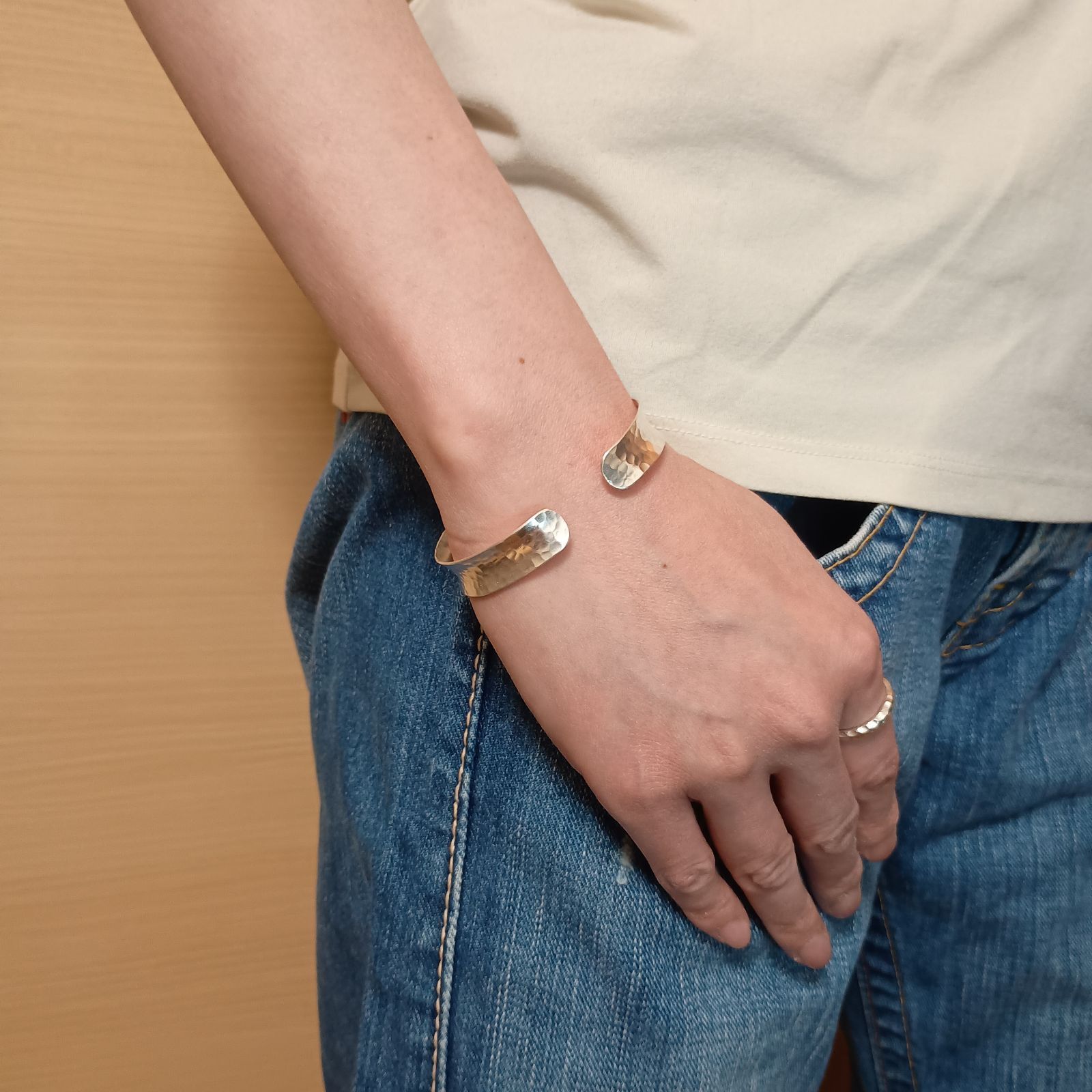 UNISEX 槌目逆甲丸
