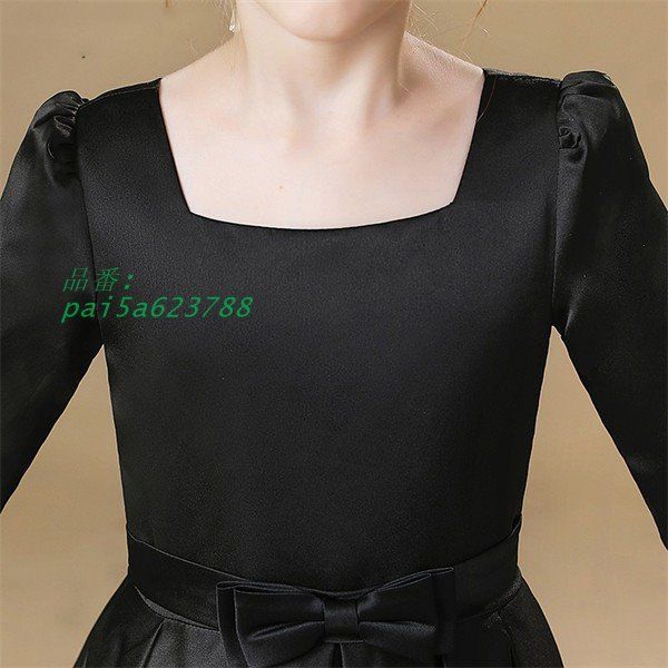 ジュニアドレス 黒