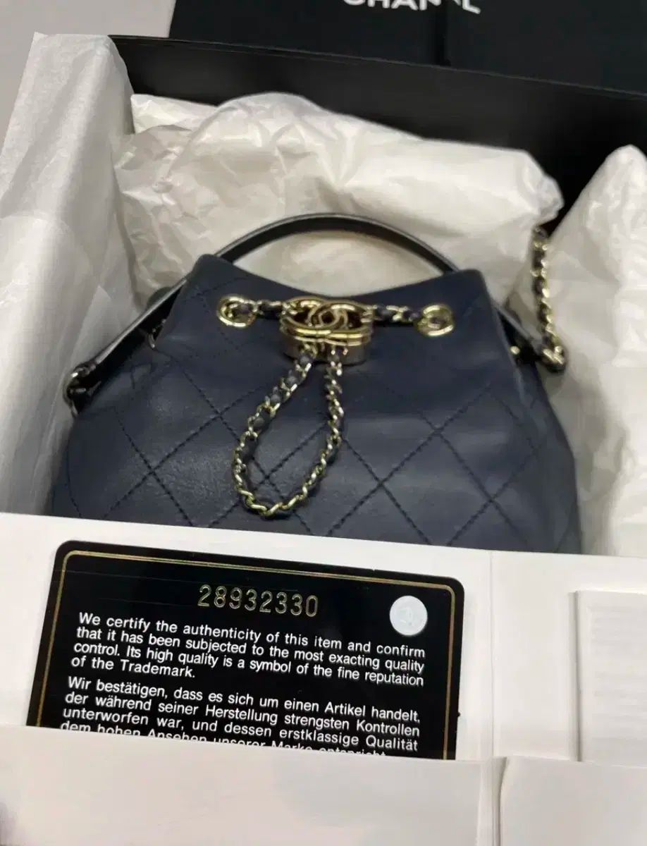 Chanel(シャネル) ドローストリングバッグ スモール 金具 ココ
