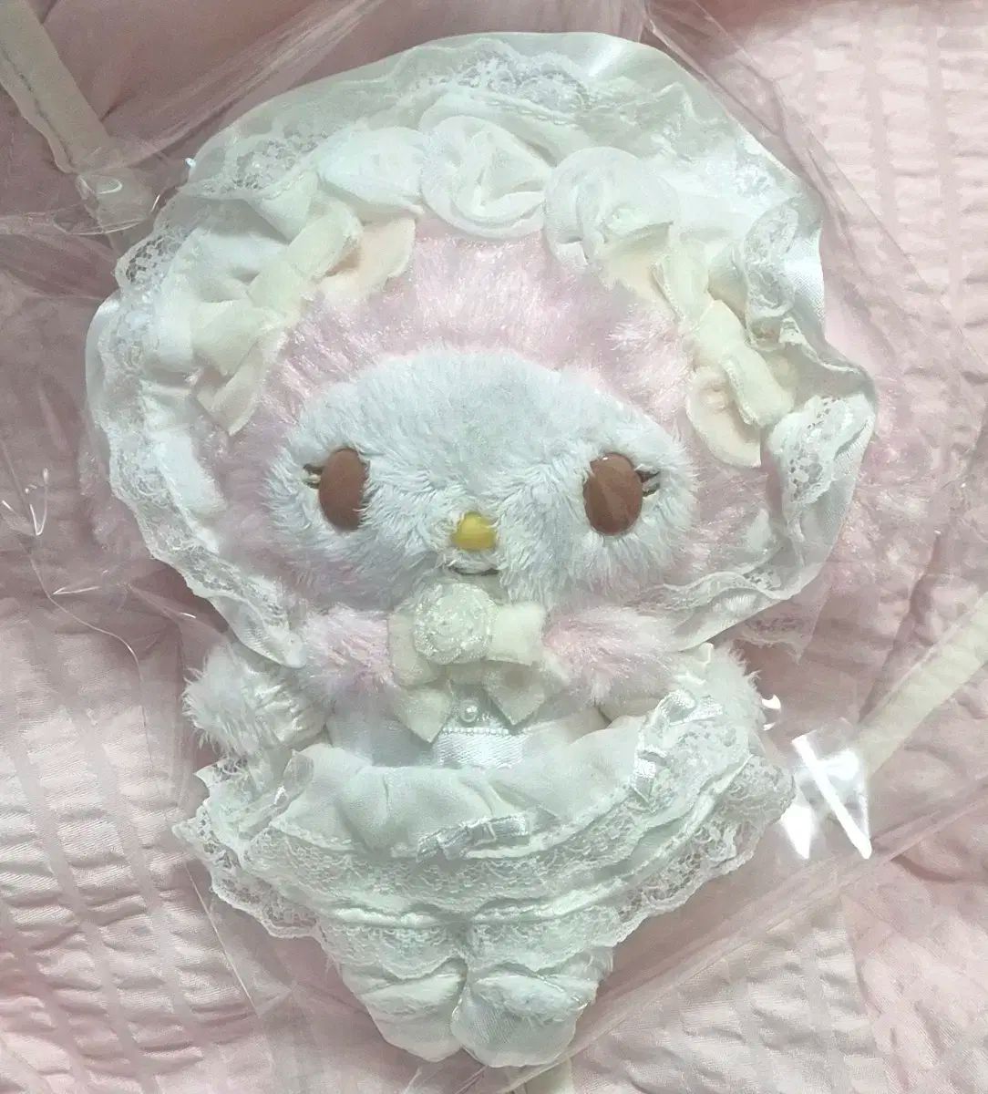 珍しい) 結婚式 マイメロディ マスコット マイメロディ レースデザイン