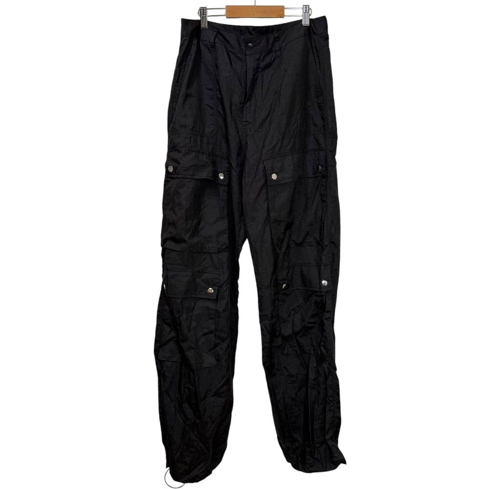 DIESEL ディーゼル P-MALVAROSA ルーズフィット カーゴパンツ 40 ブラック レディース 古着