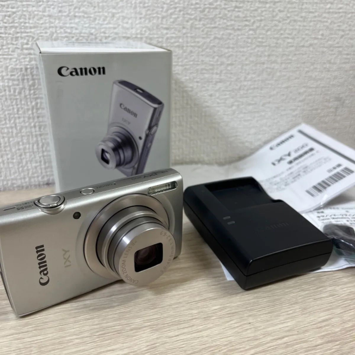 美品】Canon IXY 200 シルバー 箱付き CANON キャノン - メルカリ