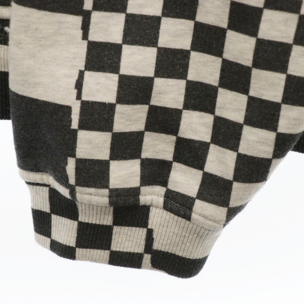 ERL Venice Checker クルーネック ERL (イーアールエル) VENICE CHECKER CREWNECK ロゴプリント