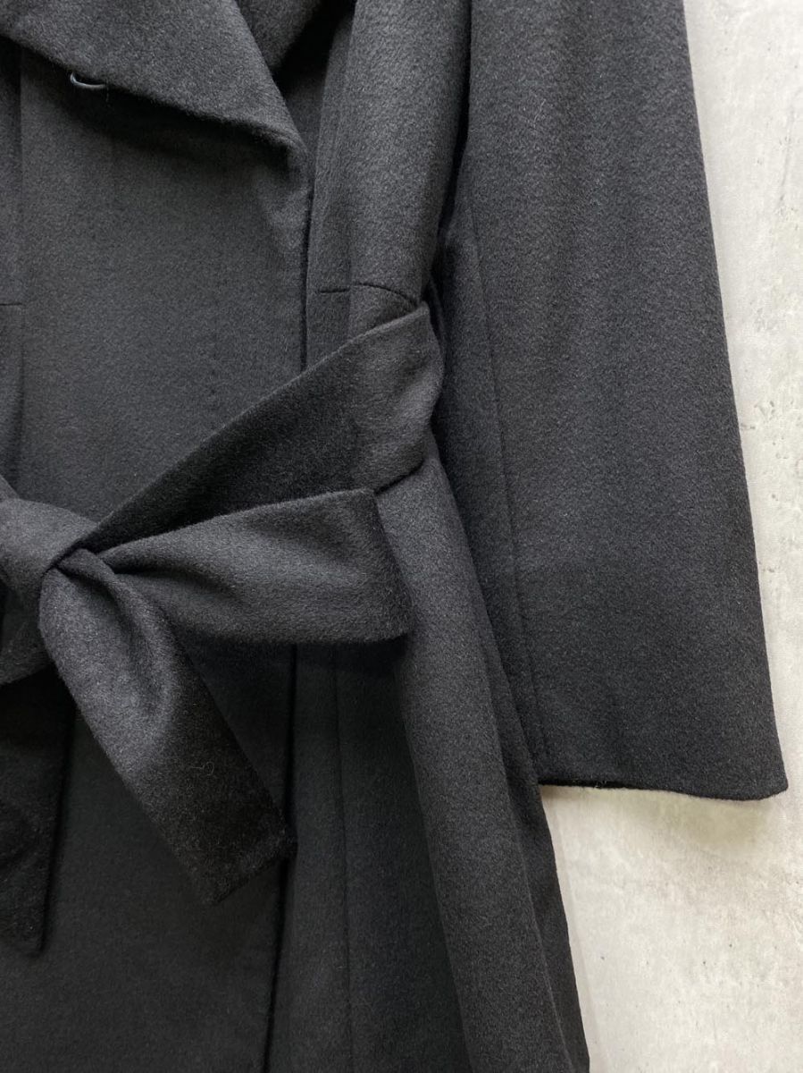 ⭐︎美品  イネド 黒 ブラックレディース ロングコート カシミア100% 9号 楽天市場】コート レディース カシミヤ 100% ロング ゆったり