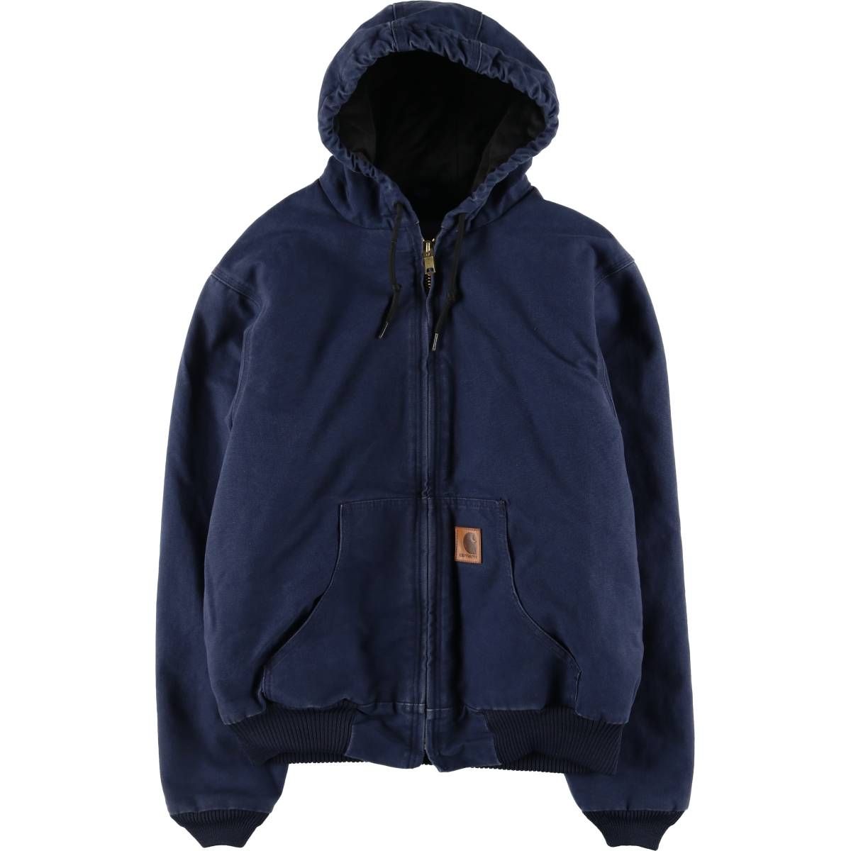 古着 カーハート Carhartt アクティブジャケット ダックフルジップ