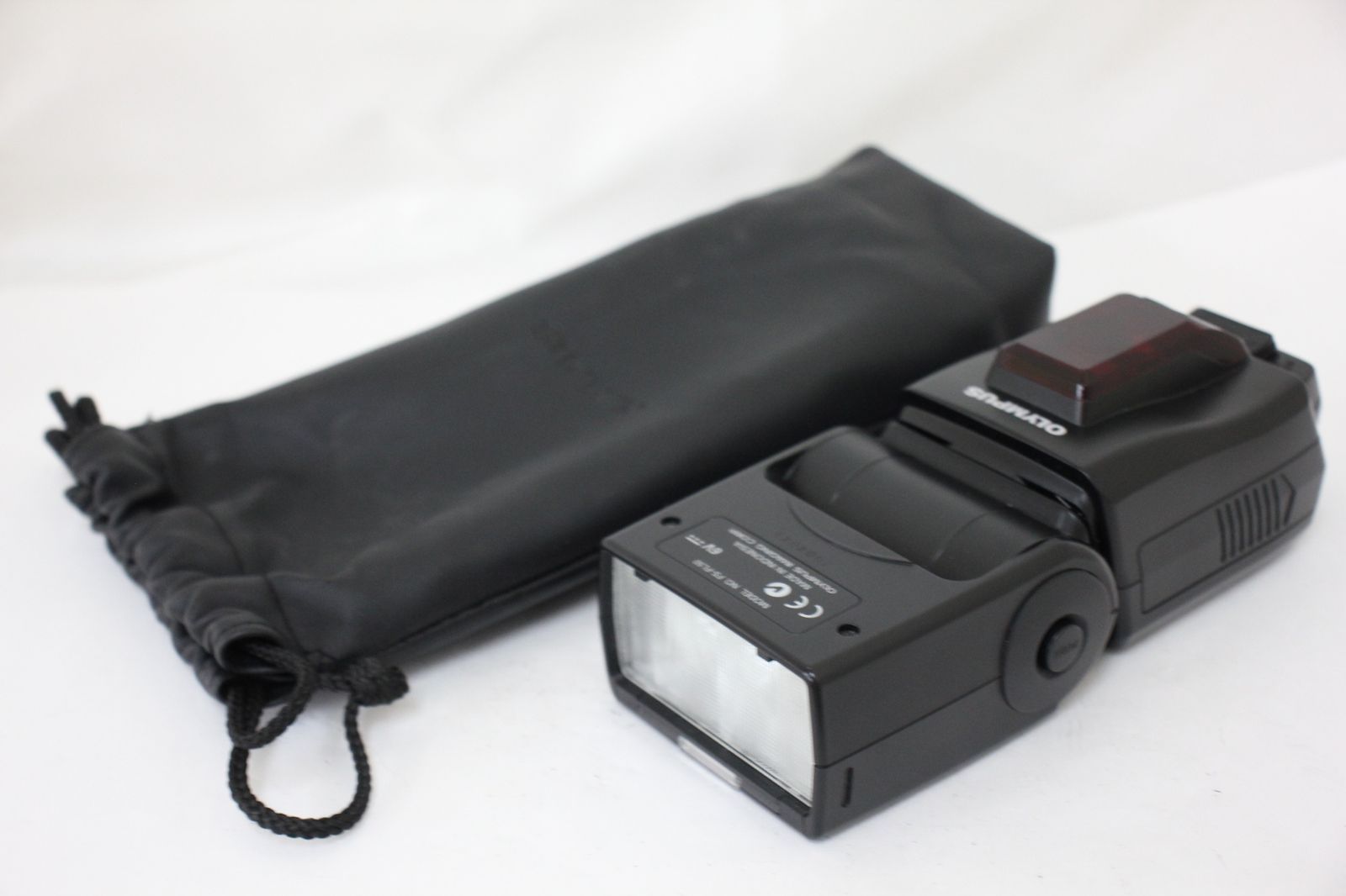 返品保証 オリンパス Olympus Electronic Flash FL-50 ソフトケース付き フラッシュ ストロボ e941