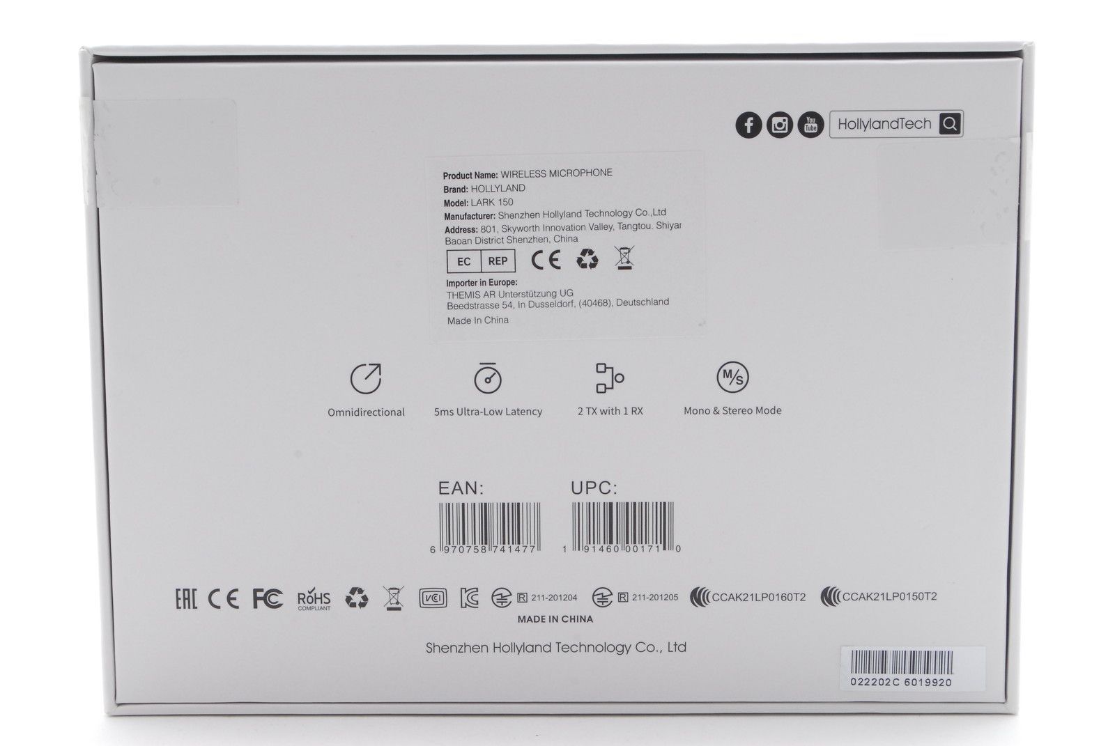 □未使用品□ Hollyland Lark 150 ワイヤレスマイク234002 - メルカリ 