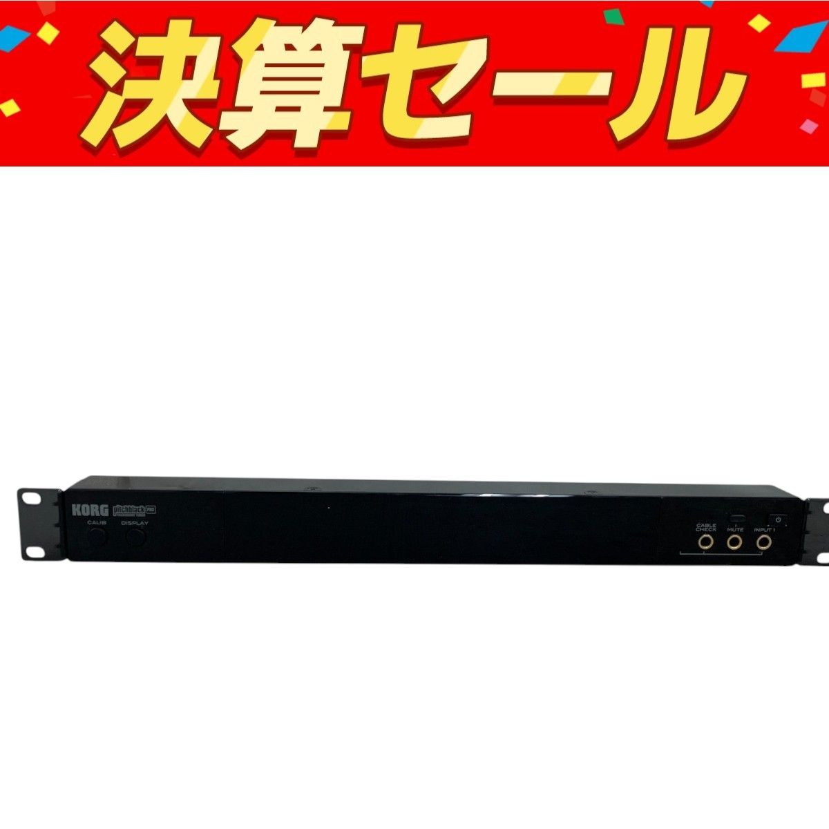 KORG PB-05 ラックマウントチューナー コルグ オーディオ 音響機器 M10125660