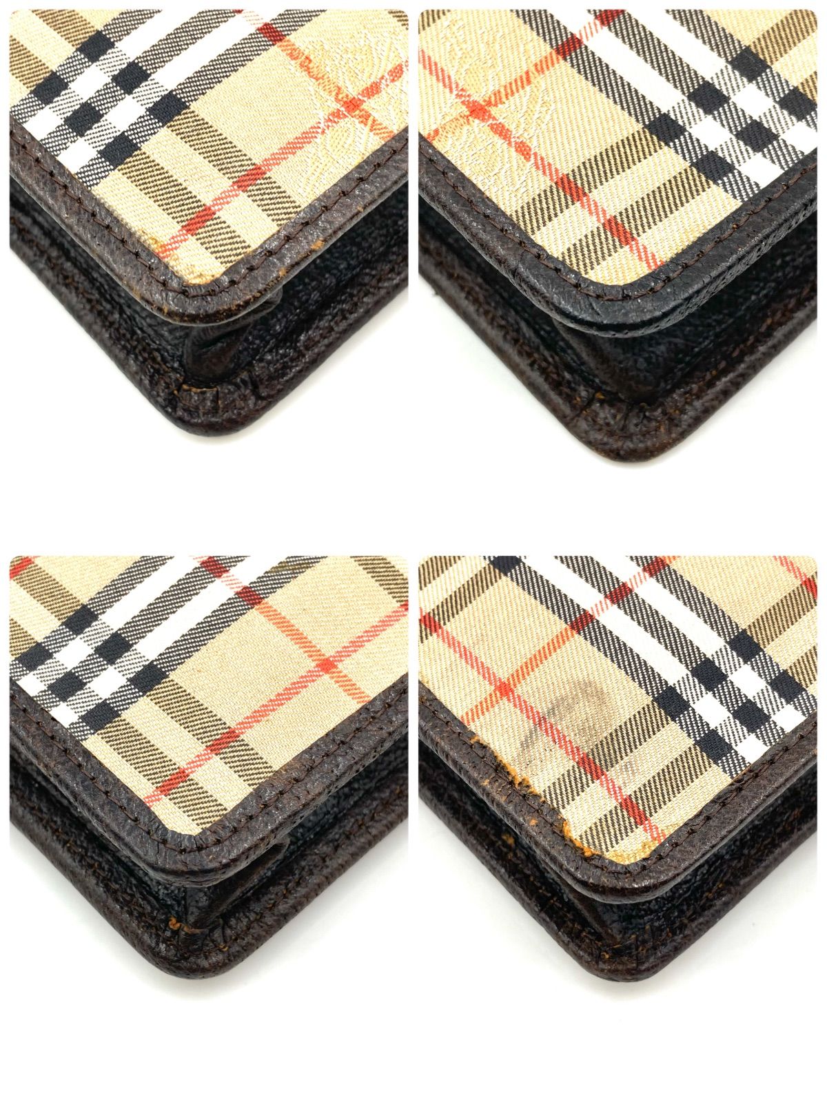 ✨人気✨ バーバリー ノバチェック シャドーホース セカンド クラッチ