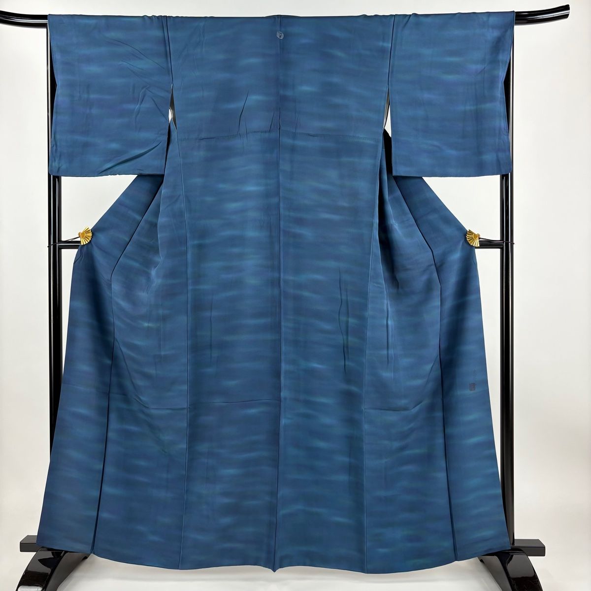 ちどりや】正絹 小紋 袷 広衿 身丈162cm/裄65.5cm 丈・裄長め