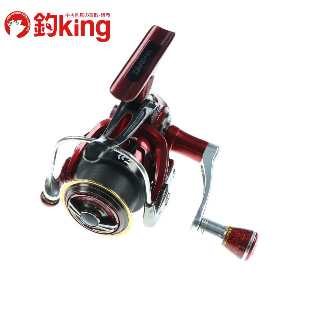 ダイワ 17 インパルト 競技 LBD SOMカスタムハンドル リールキャップ社外 U 382 M メジナ クロ クロダイ チヌ レバーブレーキ リール ロッド ルアー