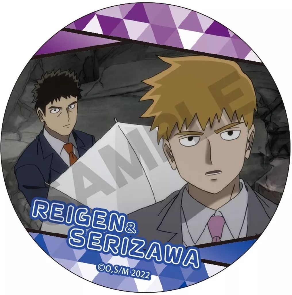 中古】バッジ・ビンズ 霊幻新隆＆芹沢克也 「モブサイコ100 III