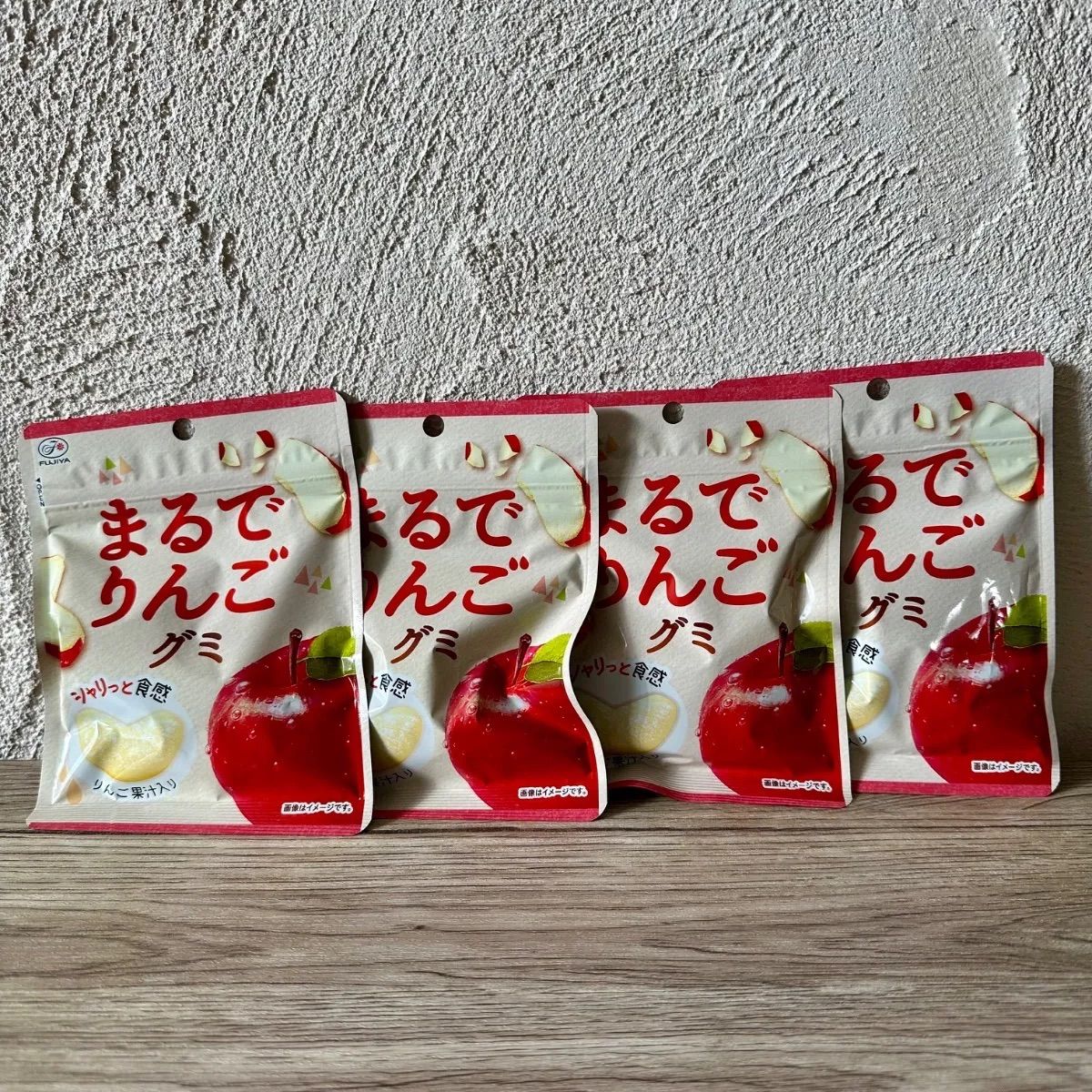 まるでりんごグミ 4袋セット - メルカリ