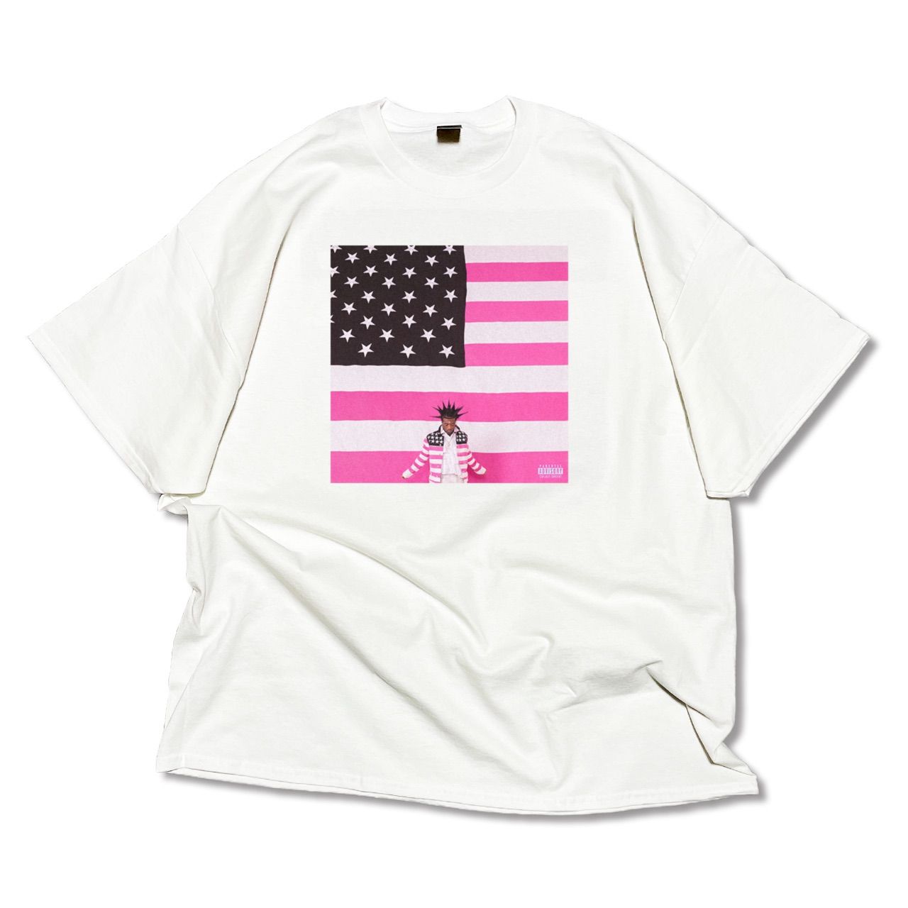 PINK TAPE S/S TEE