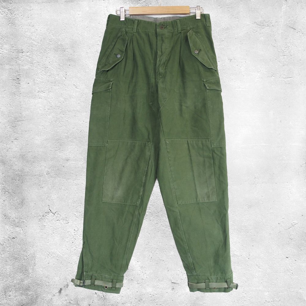 Swedish Army M-59 Cargo Pants スウェーデン軍 カーゴパンツ ベルト 