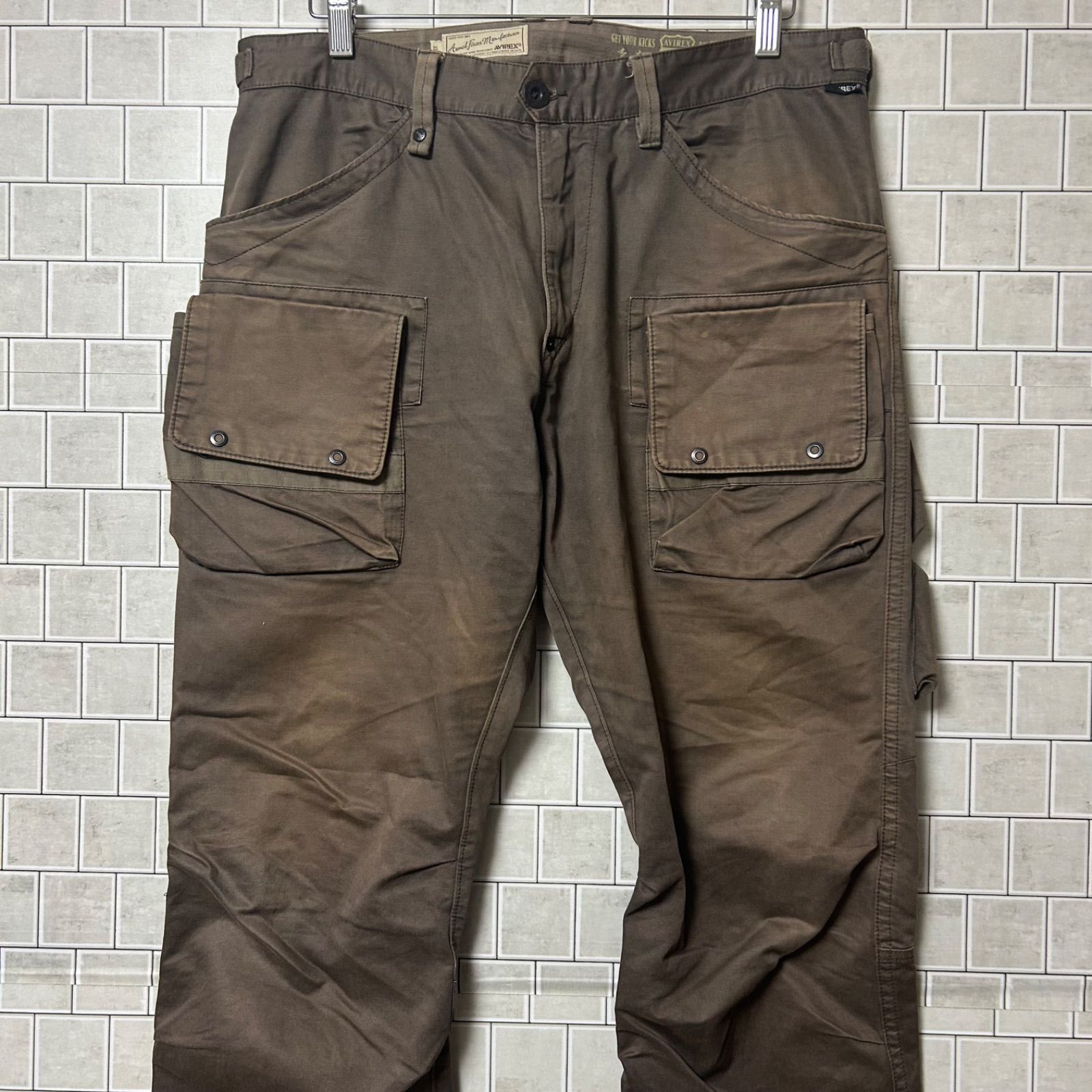 AVIREX アヴィレックス C-1 FATIGUE PANTS 8ポケットカーゴ
