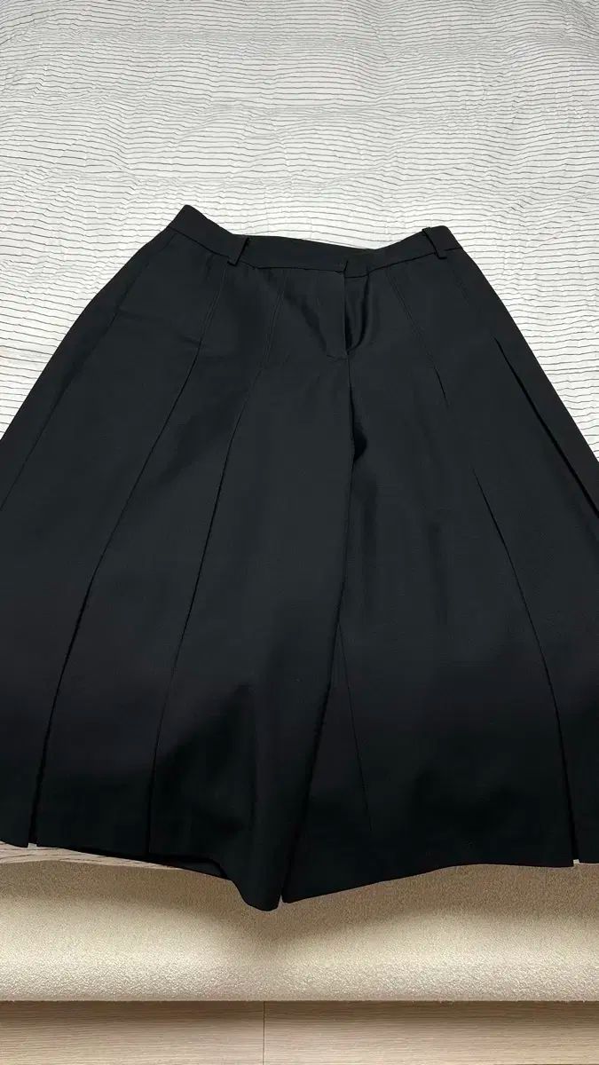 オル ORR ウール スラックス バミューダ パンツ ブラック